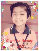 Aneeliya Benogi, Grade:UKG