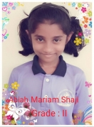 Abiah Mariam Shaji, Grade:II