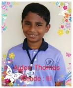 Aiden Thomas, Grade:III